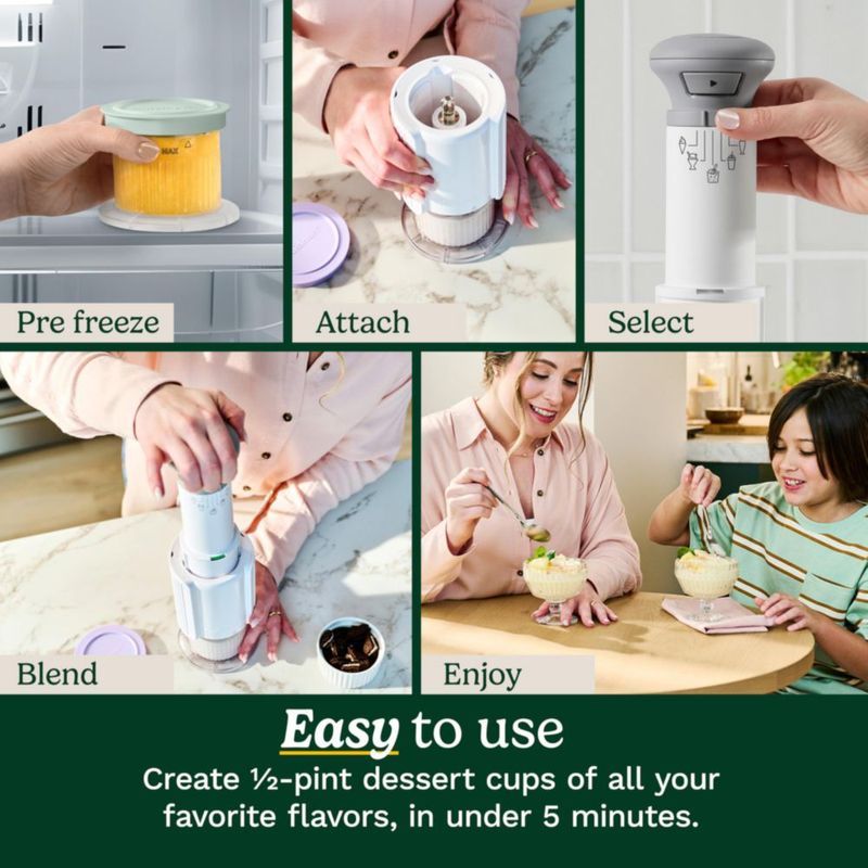 Máquina para Helados Cuisinart FastFreeze 5 en 1 0.5 Pintas