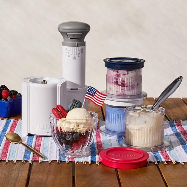 Máquina para Helados Cuisinart FastFreeze 5 en 1 0.5 Pintas