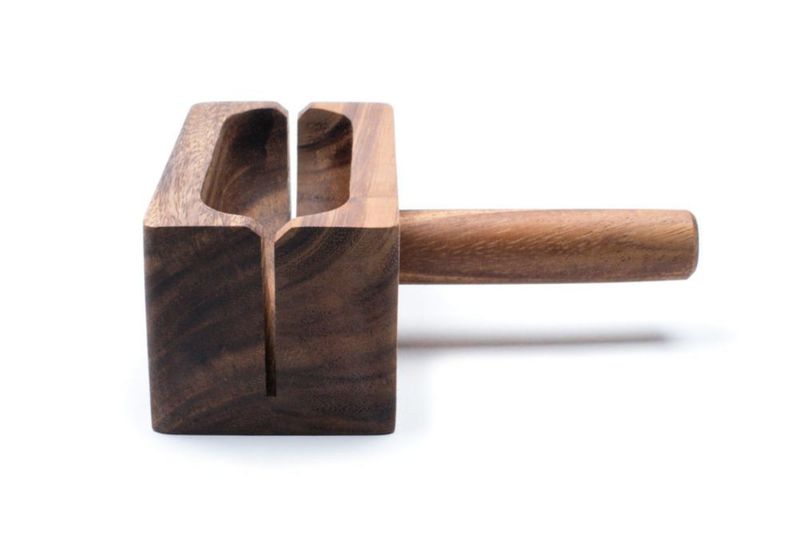 Cortador de Alimentos Ironwood Gourmet 28330 Madera de Acacia 18x14x6 cm