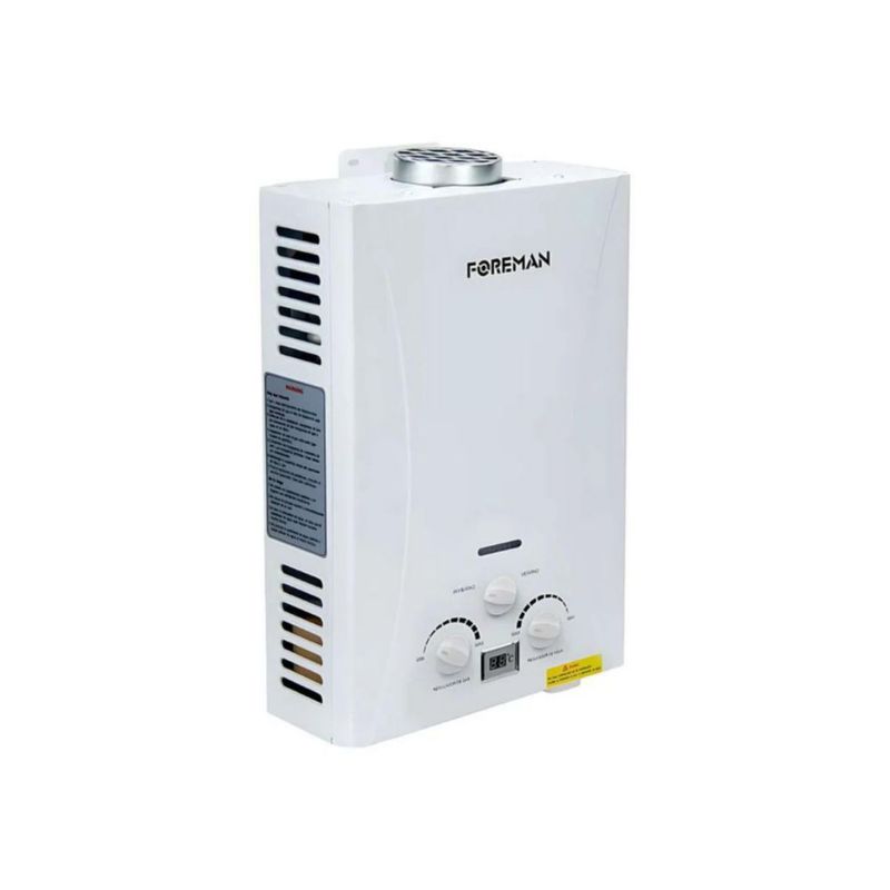 Boiler Calentador de Agua Foreman 6 Litros Gas LP FO21026L
