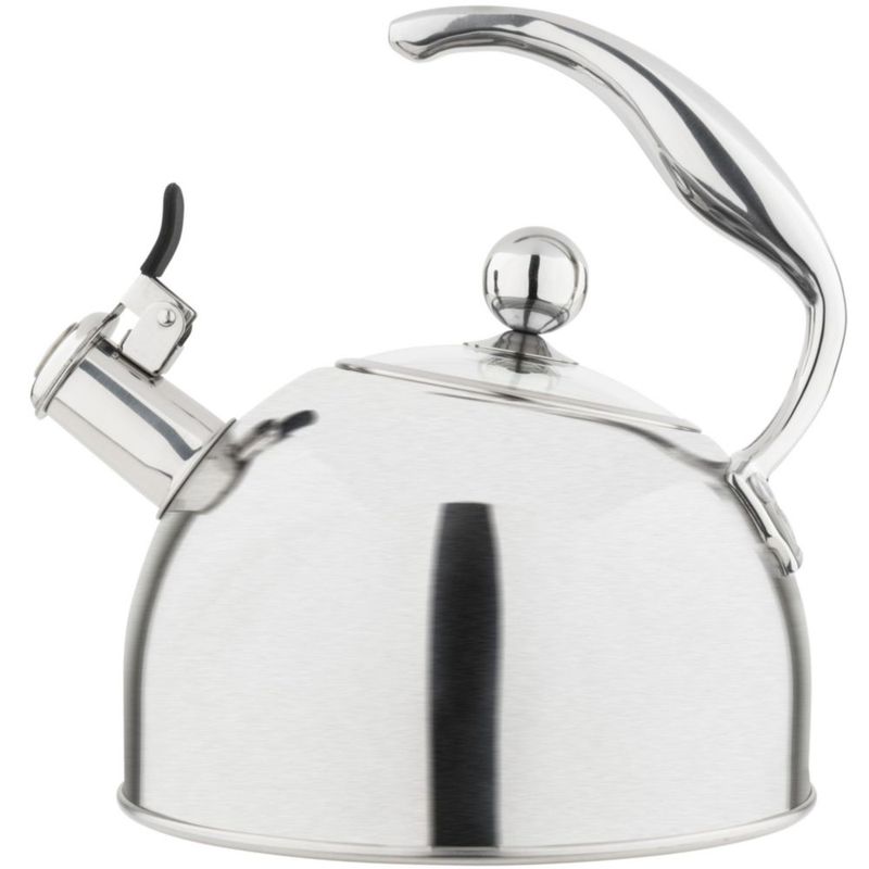 Tetera Viking de Acero Inoxidable 25 L Acabado Satín Plateado