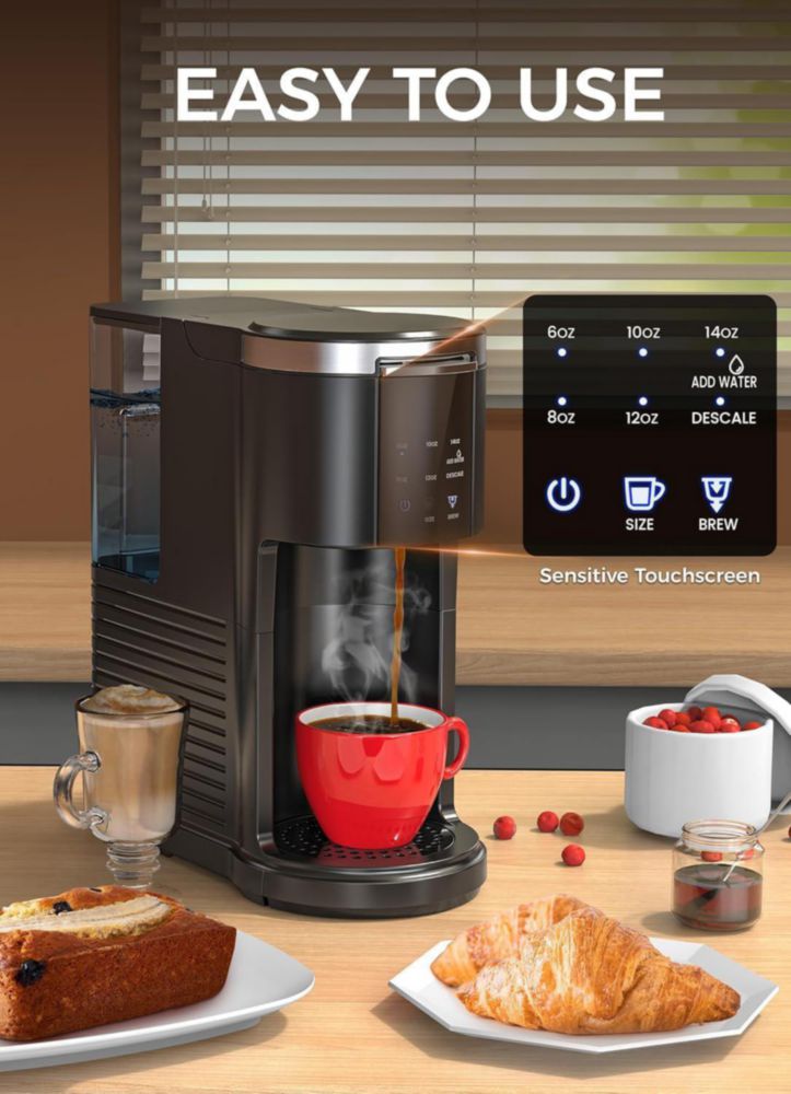 Cafetera COWSAR 12 L 2 en 1 de calentamiento rápido