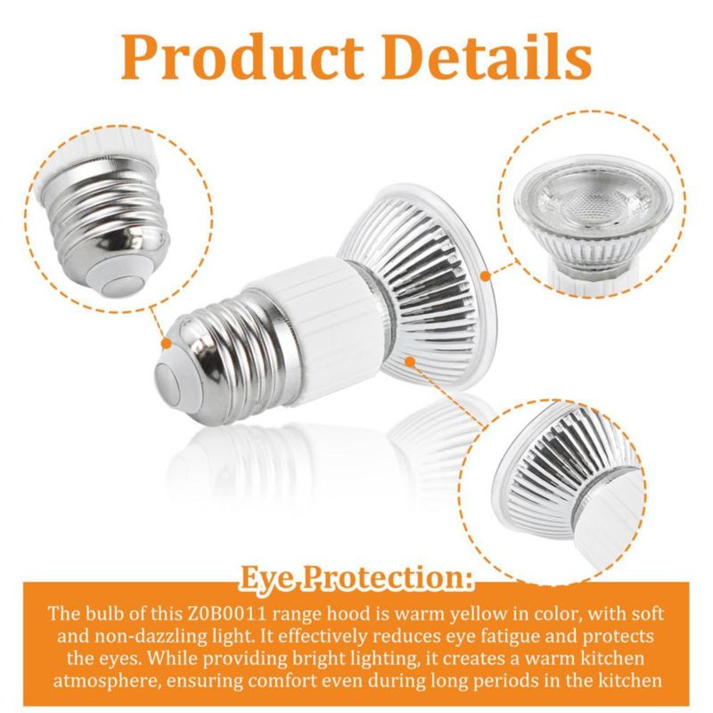 Bombilla Obida 5W E27 75 mm Pack de 2