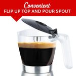 Cafetera Espresso Brentwood TS-119S 550W 6 Porciones 110V