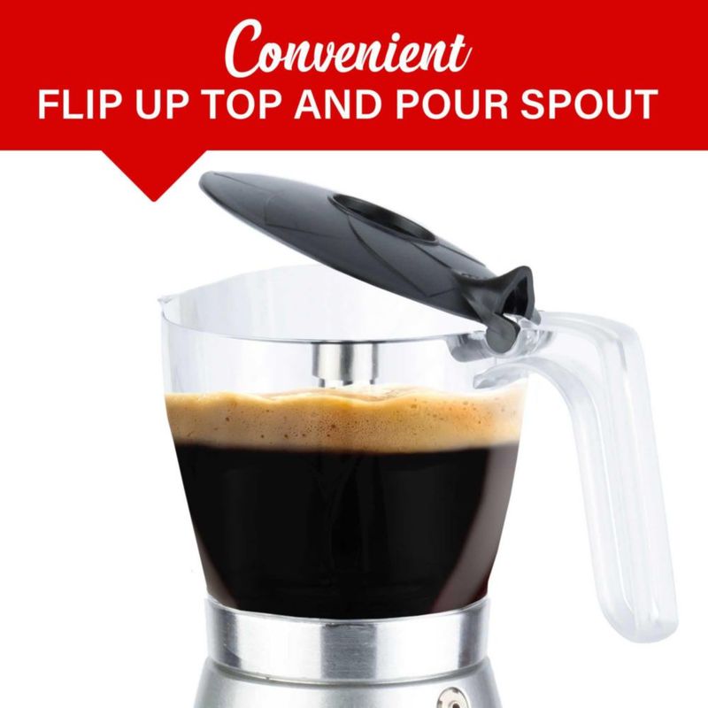 Cafetera Espresso Brentwood TS-119S 550W 6 Porciones 110V
