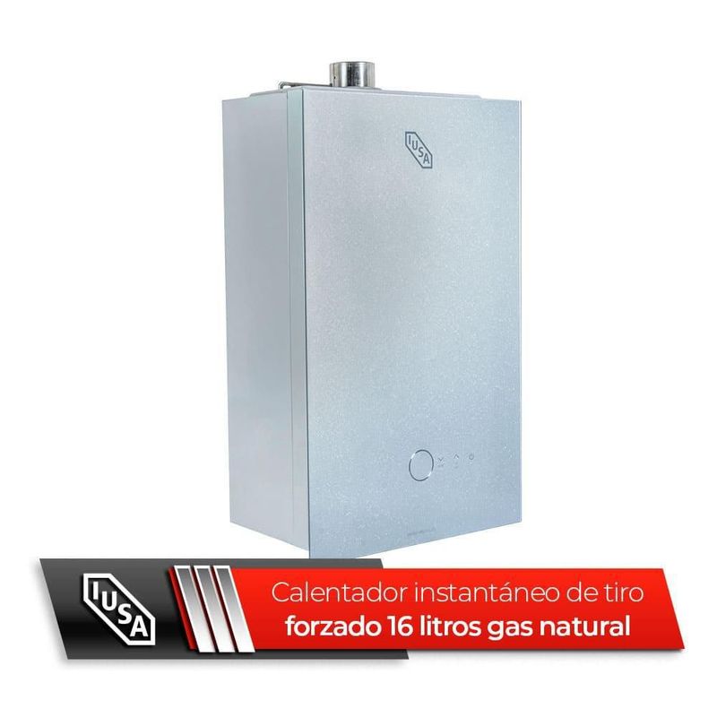 Calentador instantáneo modulante confort silver 16 l gas natural iusa