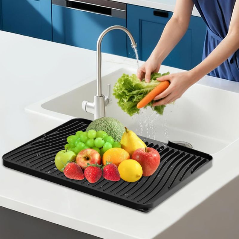 Alfombrilla para secar platos COPLIB 40 cm x 33 cm de silicona