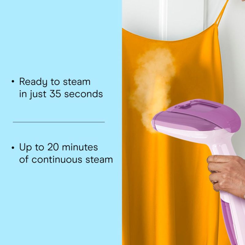 Vaporizador de ropa Conair 1875W Turbo ExtremeSteam púrpura