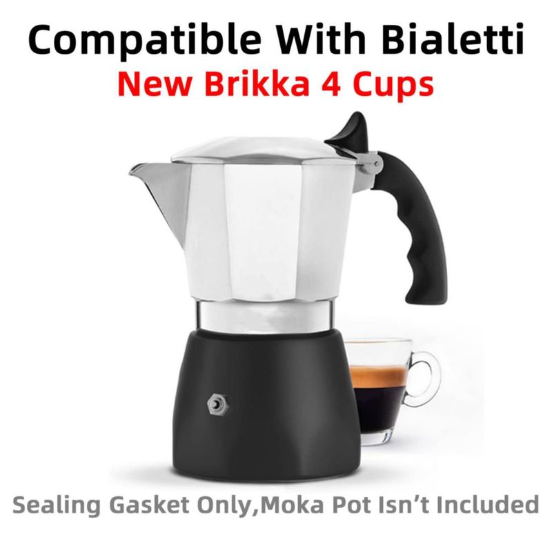 Junta de sellado Triplinger para Bialetti New Brikka de 4 tazas