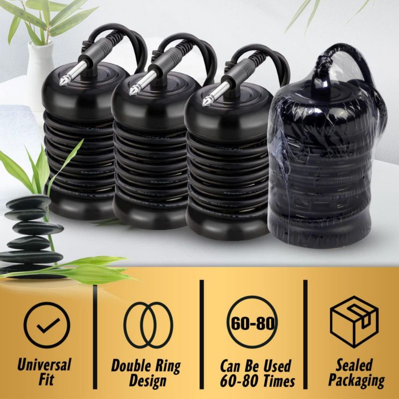 Conjuntos para Baño de Pies VnioLife Pack de 10 con Adaptador de 635 mm