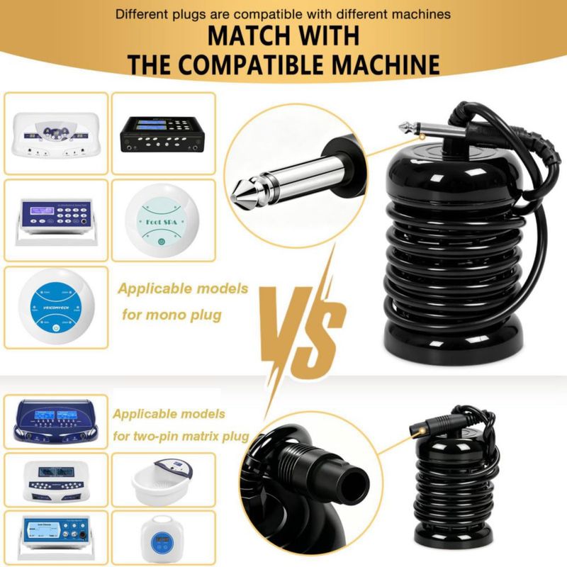 Conjuntos para Baño de Pies VnioLife Pack de 10 con Adaptador de 635 mm