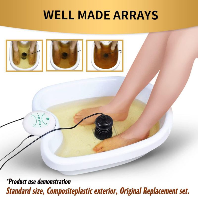 Conjuntos para Baño de Pies VnioLife Pack de 10 con Adaptador de 635 mm