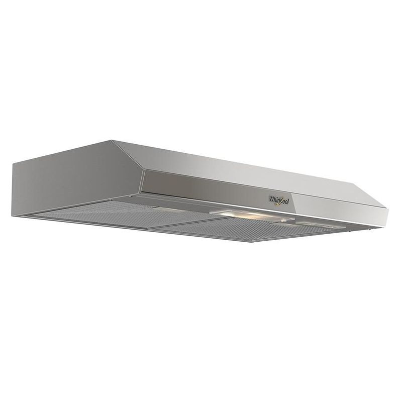 Campana empotrable 80cms con 3 velocidades de Acero Inoxidable con vidrio espejo