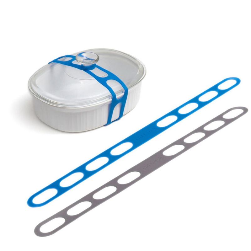 Correa de silicona universal XL para cierre de tapa Mella – Océano/Arcilla
