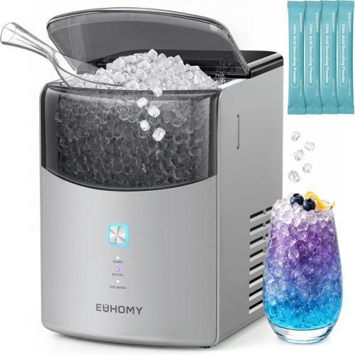 Fabricador de Hielo EUHOMY 35 lb Diarios Sonic de Hielo Nugget