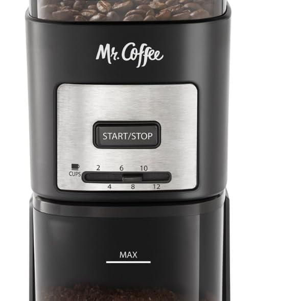 Molinillo de Café Mr. Coffee con Muela 12 Tazas 12 Ajustes