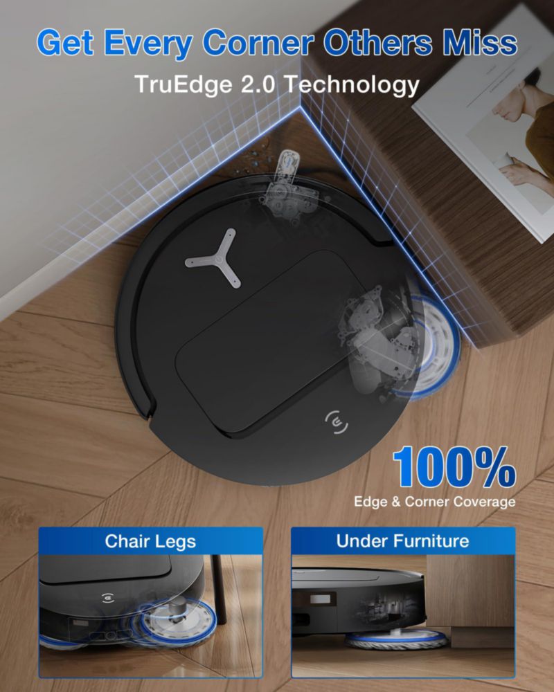 Aspiradora Robot ECOVACS T50 Omni 15000 Pa Autovaciado