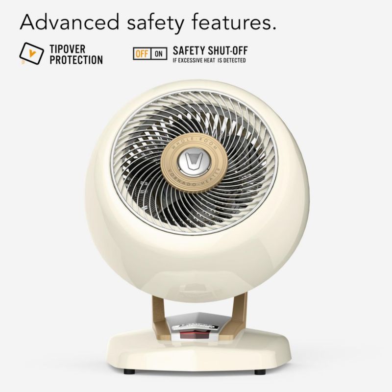 Calentador Vornado VHEAT Vintage Metal Vintage Blanco