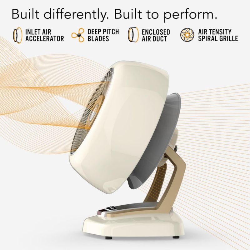 Calentador Vornado VHEAT Vintage Metal Vintage Blanco