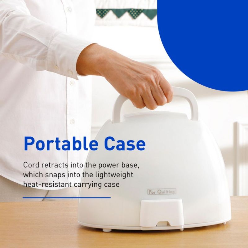 Plancha inalámbrica Panasonic NI-QL1000A Portátil 360° Azul