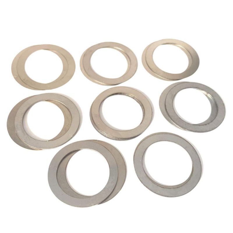 Juego de 16 arandelas de acero inoxidable WKOOA 5/8x24