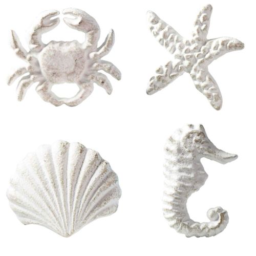 Tirador de cajón MechWares 56 × 64 cm blanco (paquete de 4)