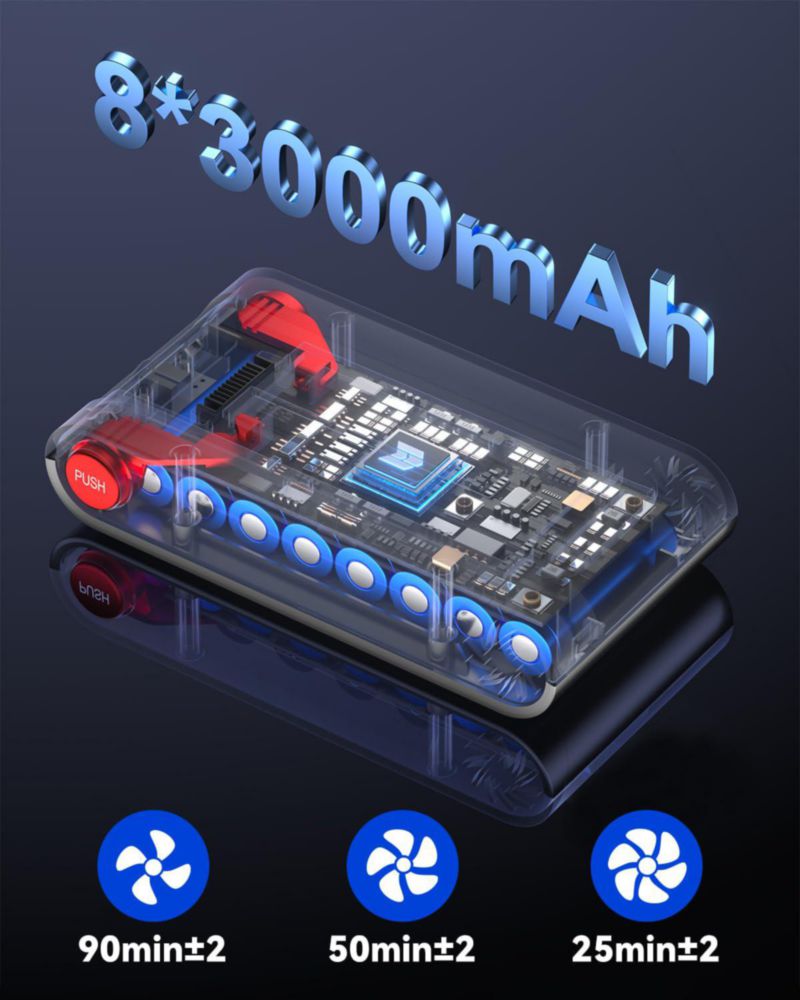 Aspiradora sin cable Huhuba H9 700W 90 min