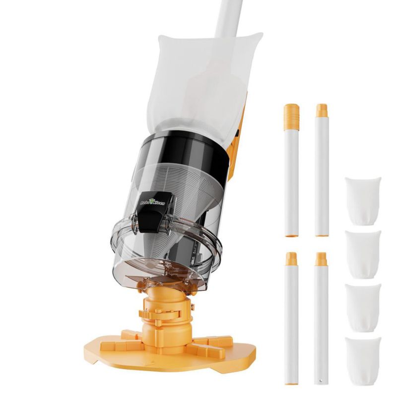 Aspiradora de piscina ROBOKLEEN sin cable 30 GPM naranja