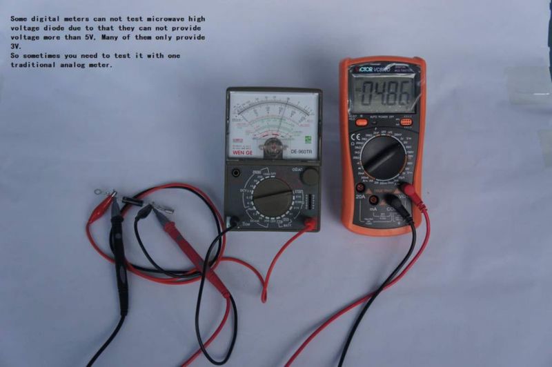 Diodo de microondas BlueNatHxRPR 2 piezas 12 kV 350 mA