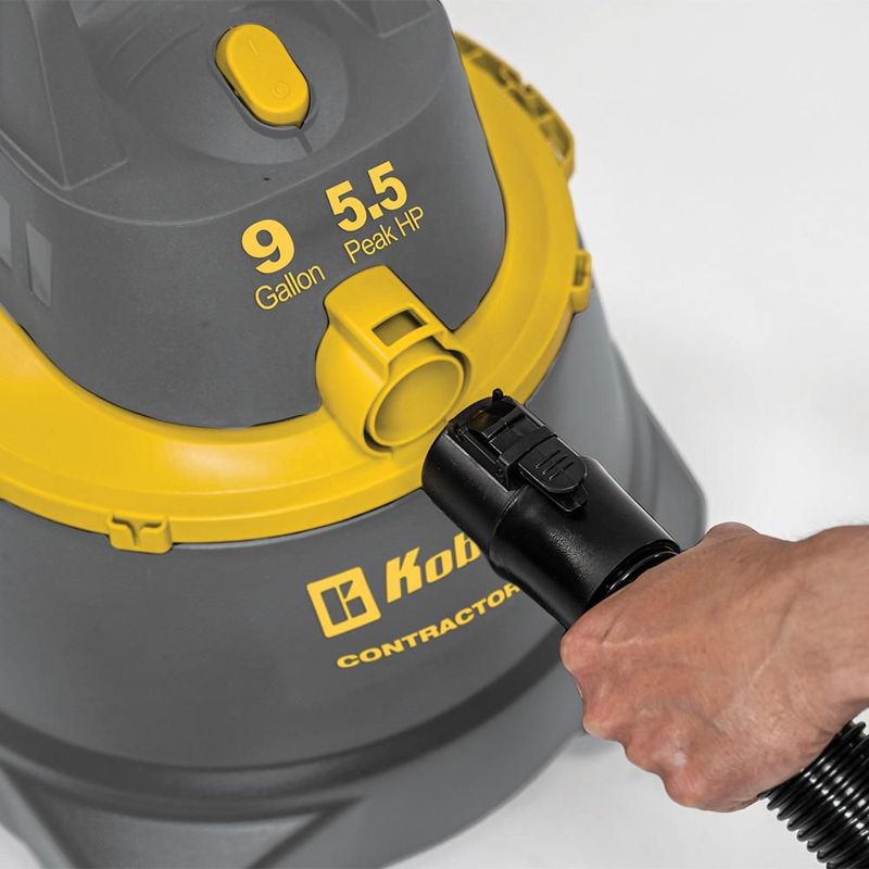 Aspiradora de uso Rudo Koblenz WD-9 C212 9 Gal. para Taller Gris