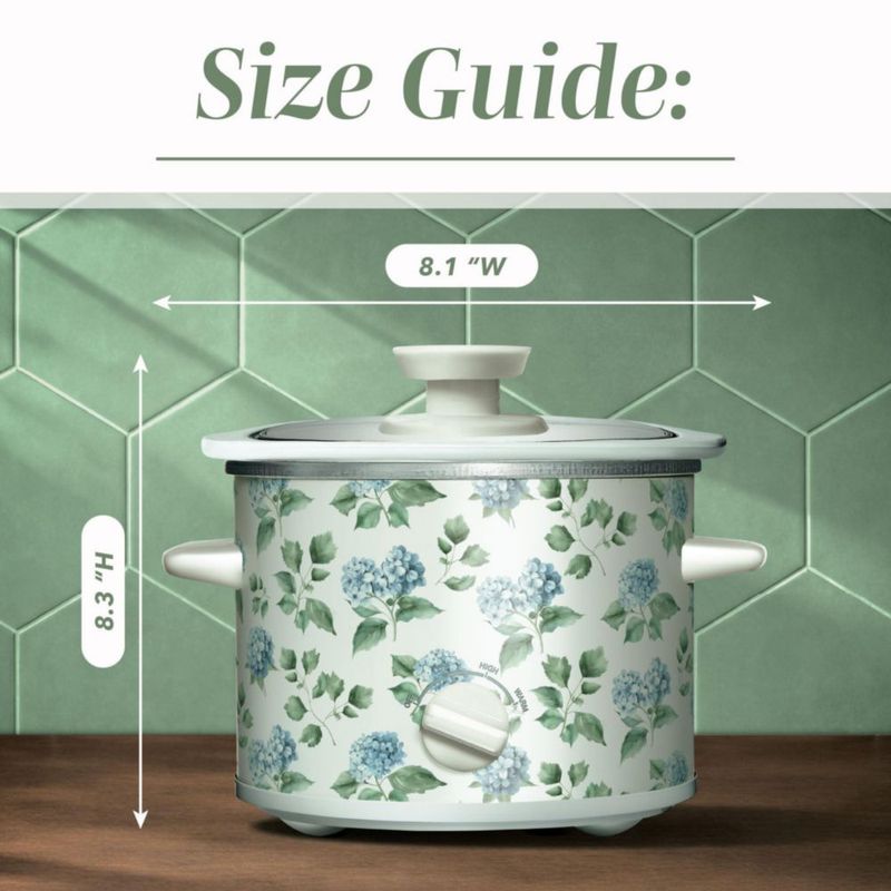 Olla de cocción lenta COOK WITH COLOR 2 L Floral 120V