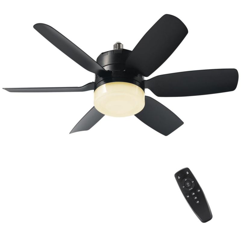 Ventilador de techo Fanspex de 52 cm con luz y control remoto