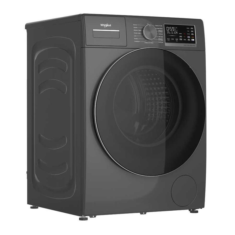 Lavasecadora Whirlpool 7MWFC1308LA Xpert Inverter Carga Frontal 13 / 8 Kgs Titanium (120 V)
