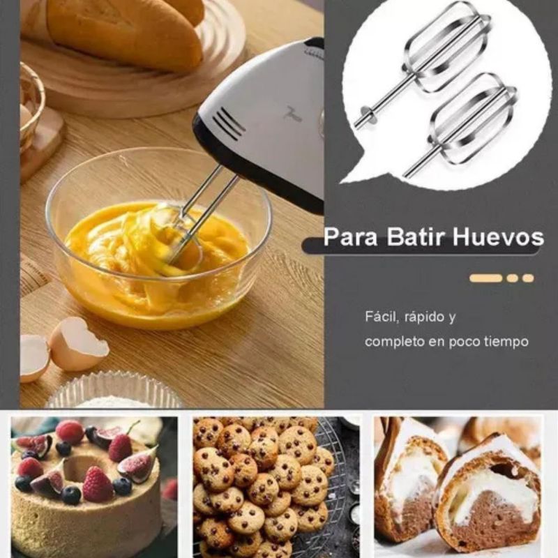 Batidora de Mano 7 Velocidades 260w Blanco