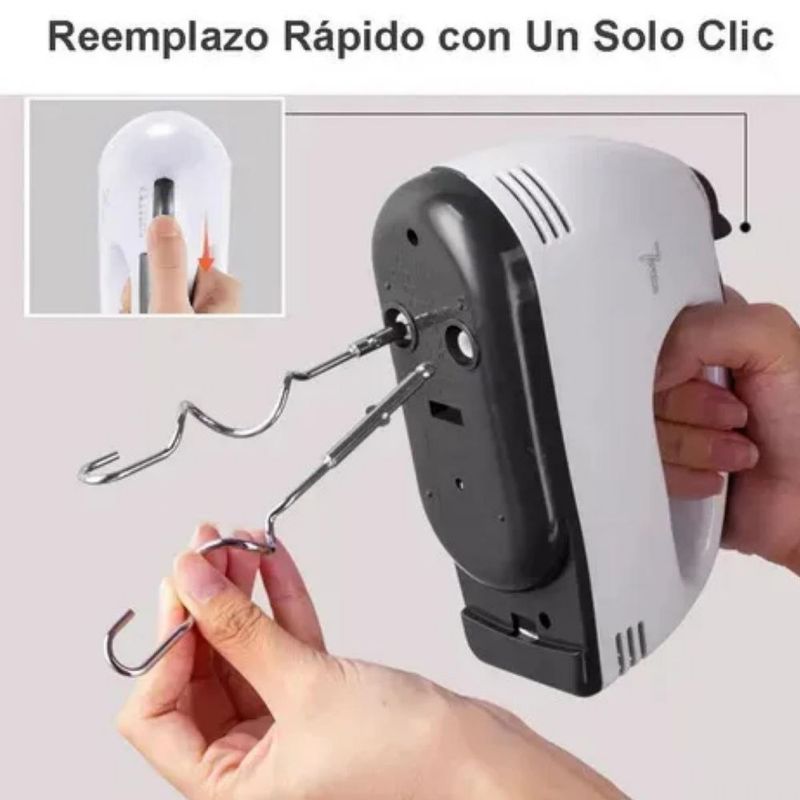Batidora de Mano 7 Velocidades 260w Blanco