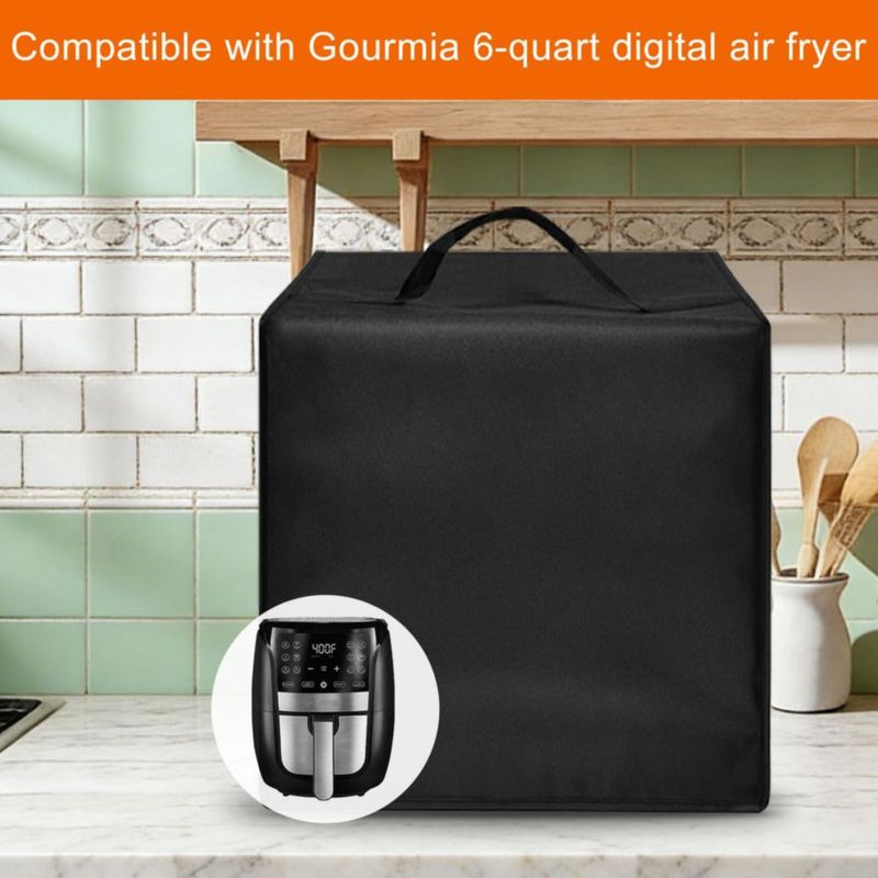 Cubierta para Freidora de Aire TRINENOX 30x26x34 cm Gourmia 6 Qt