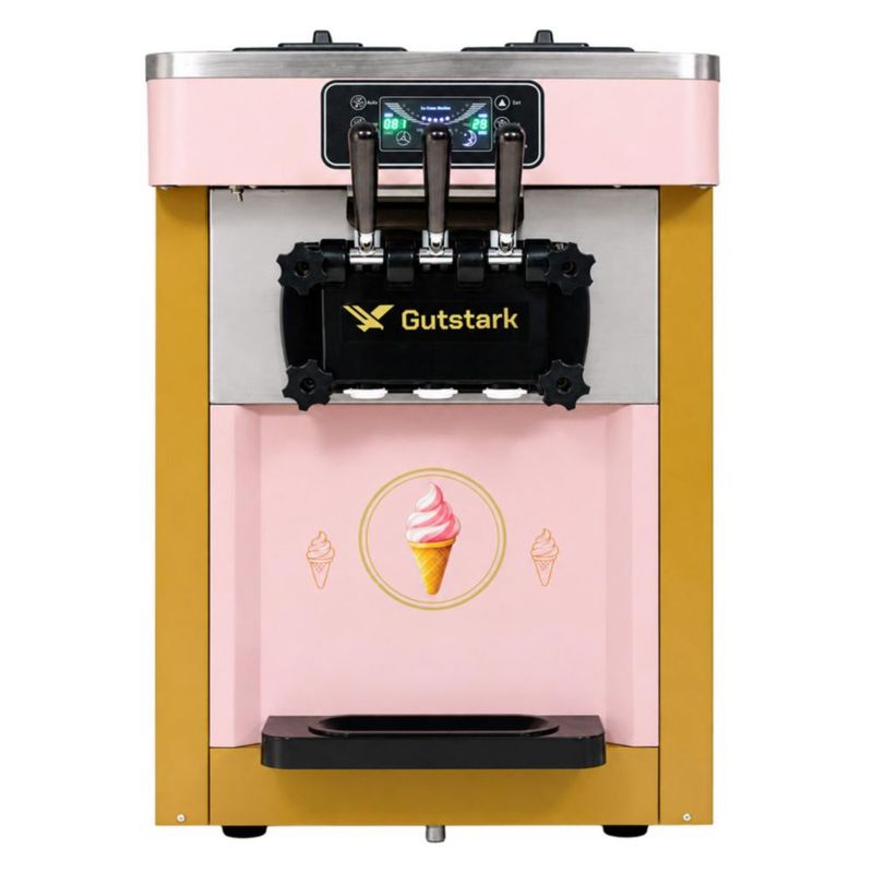 Maquina Helado Suave 950W 12L Tres Salidas Panel LED Twist
