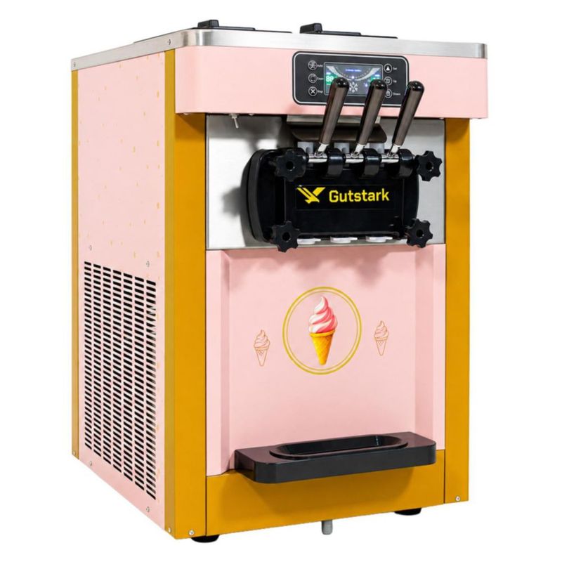 Maquina Helado Suave 950W 12L Tres Salidas Panel LED Twist