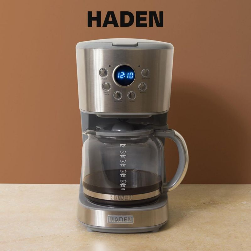 Cafetera HADEN 12 L Acero Inoxidable y Cromo
