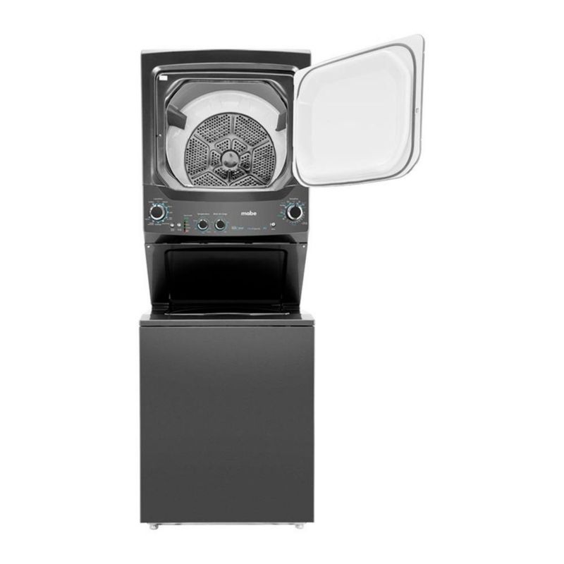 Combo Centro de Lavado 23 Kg Diamond Gray y Microondas 1.1 Cuft Espejo Mabe - MCL23PSHMM11