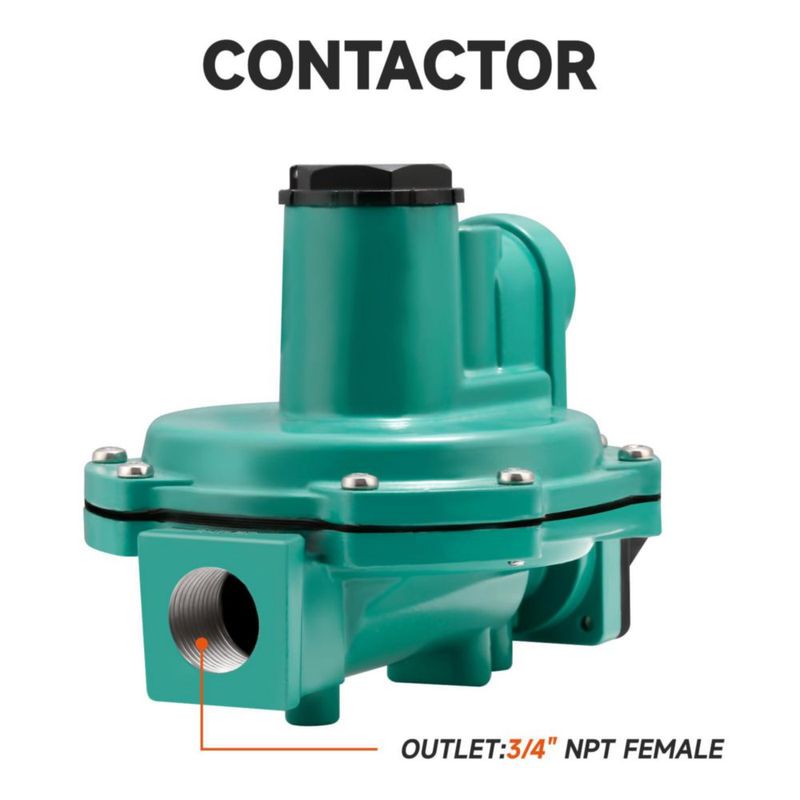Regulador de Propano Roastove R622-DFF 3/4" 1.600.000 BTU