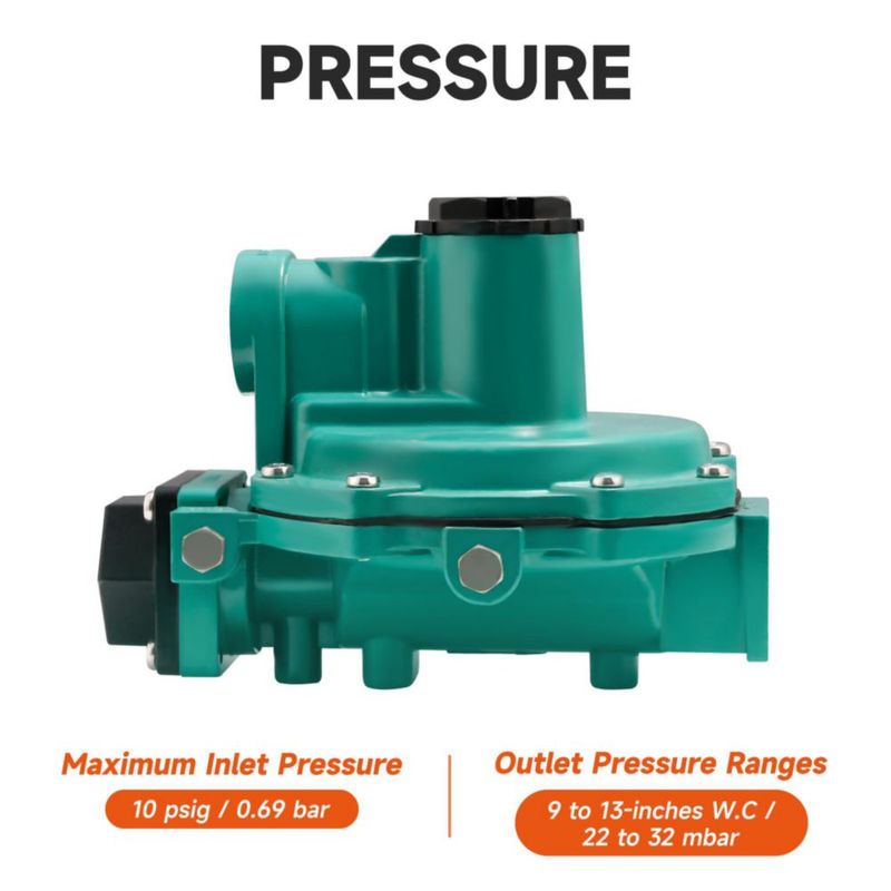 Regulador de Propano Roastove R622-DFF 3/4" 1.600.000 BTU