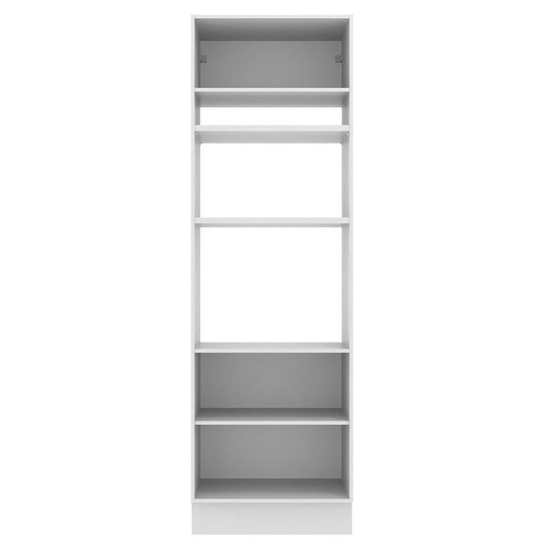 Armario de cocina para microondas y horno madesa blanco