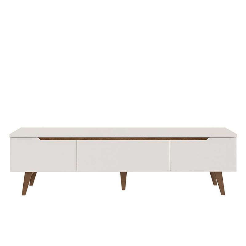 Mueble mesa para tv rack madesa toronto hasta 80' blanco