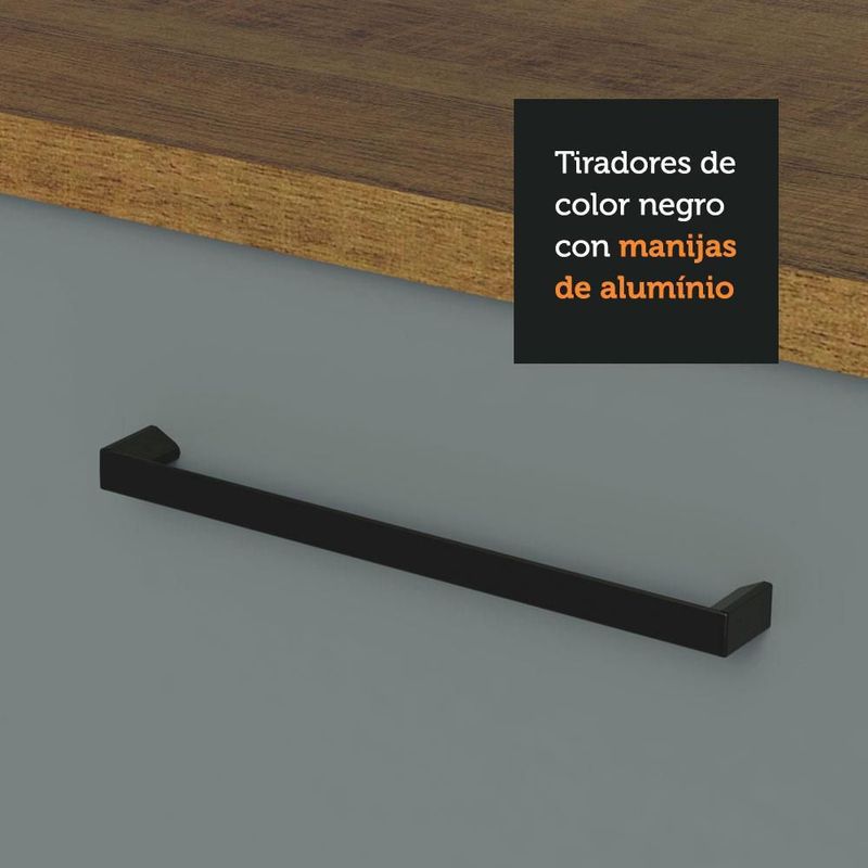 Cocina integral completa modular madesa thêmis 220cm bg 01