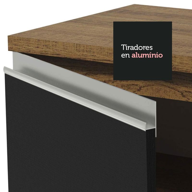 Cocina integral completa modular madesa glamy 240cm mn 08