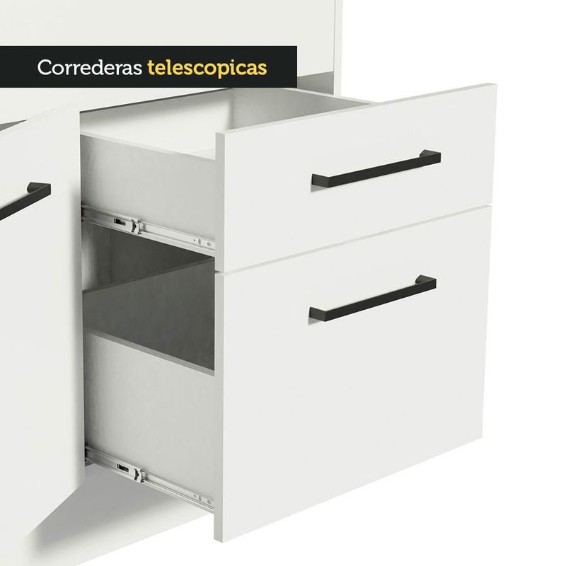 Gabinete bajo cocina madesa agata 150cm sin encimera bb 01