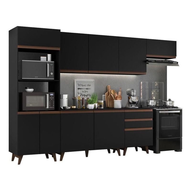 Cocina integral completa modular madesa reims 320cm nn 01