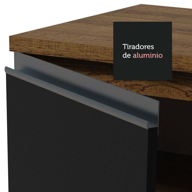 Cocina integral completa modular madesa glamy 180cm mn 08