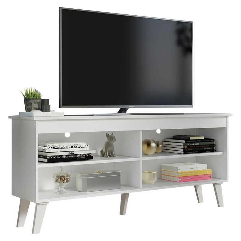 Mueble mesa para tv rack madesa 4 espacios hasta 65 bb 02